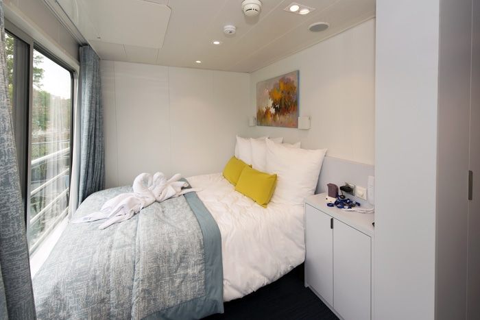 Upper Deck Double Bed - Accessible Cabin Cat B